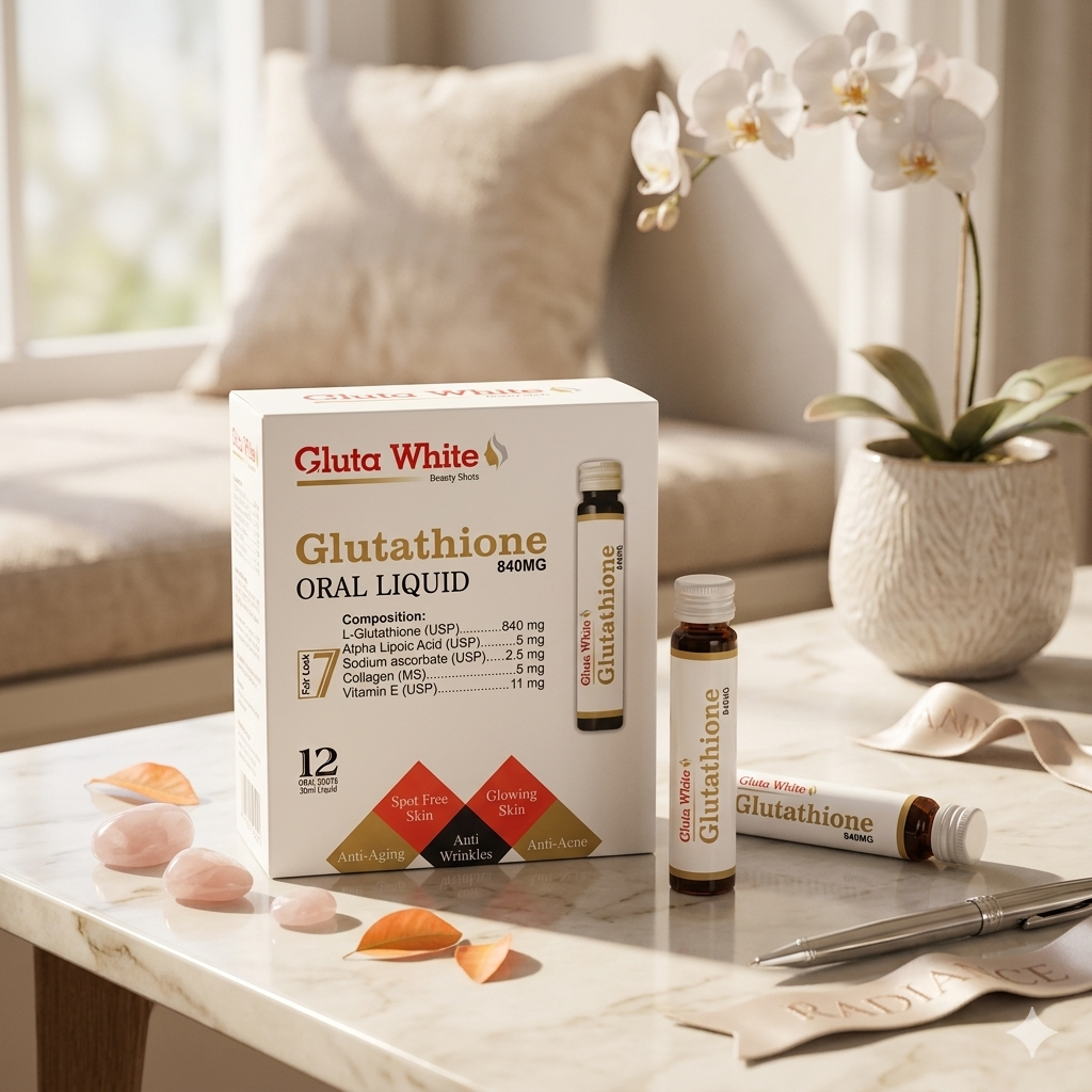 12 Gluta White Oral Liquid Shots