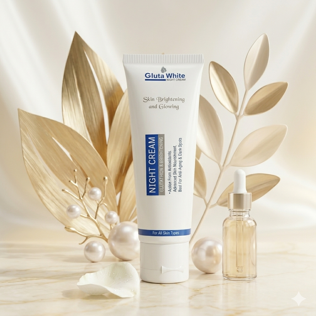 Gluta White Night Cream Tube