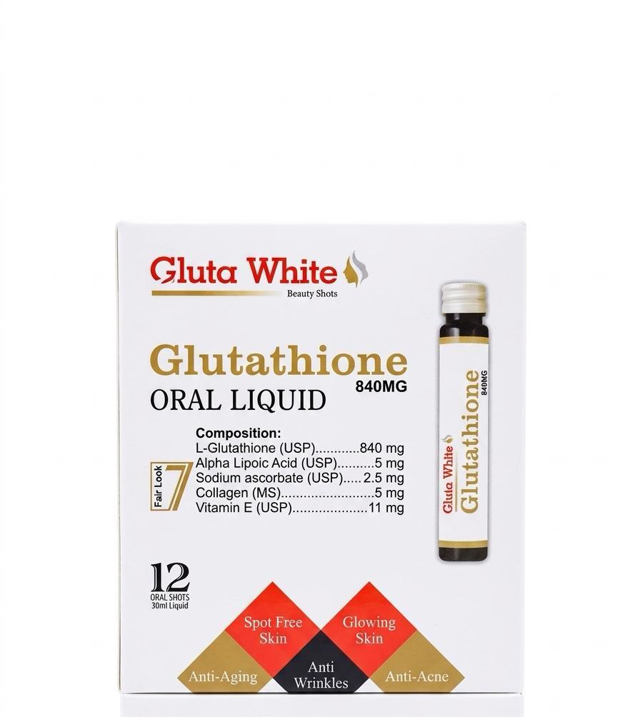 12 Gluta White Oral Liquid Shots