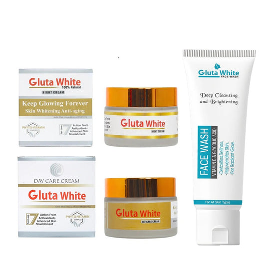 Gluta White Skin whitening original cream in Pakistan. Side effects of Gluta White Cream and facewash in pakistan
